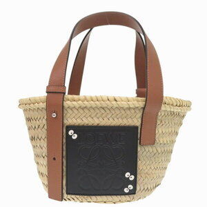 Loewe Basket Bag Studio Ghibli Makkuro Kurosuke natural raffia leather